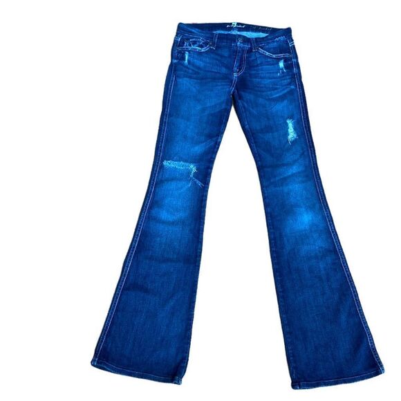7 For All Mankind A’ Pocket Distressed Size 26 - Picture 1 of 6